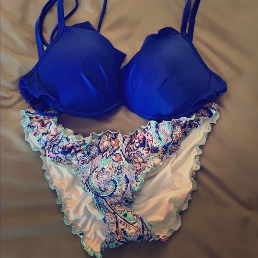 Victoria Secret Swim. New bottoms size L/ top L